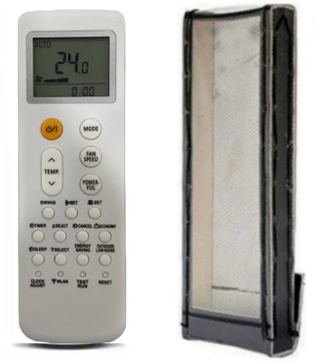 Ethex C-2 Re-252 Remote With cover compatible for Ogeneral Ac Remote ( EXACTLY SAME REMOTE WILL ONLY WORK) Remote Controller(White)