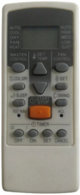 Ethex ® Re-22 Ac Remote compatible for Ogeneral split Ac Remote control (Match all functions with your Remote before placing order) Remote Controller(White)