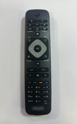 Paril ®125N TV REMOTE Compatible for Philips Smart TV LCD/LED Remote Control (Macthing with Old Remote,same Remote will Only work) Remote Controller(Black)