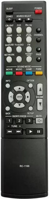 Ethex New TvR-127 (Same remote Only will work)(before buy check all images) Remote Controller(Black)