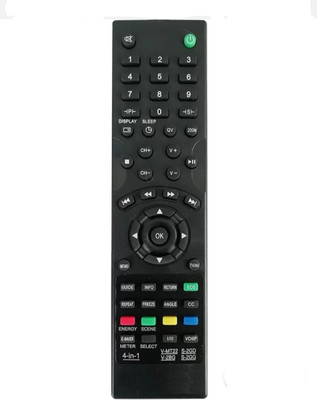 Paril ® 70N Tv Remote Compatible for Videocon /Sansui Smart LED/LCD Tv Remote Control philips home theatre remote control Remote Controller(Black)