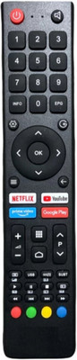 Pyai New TvR-62 Compatible with Bpl Tv remote (NO Voice Command)(Same remote Only will work) Remote Controller(Black)