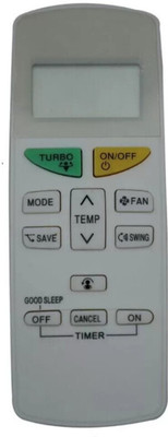 Ethex ® Re-132 Ac Remote compatible for Daikin Inverter Ac (Match all functions with your Remote before placing order) ( check all images) Remote Controller(White)