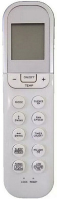 Ethex ® Re-196 Ac Remote compatible for Midea Ac Remote control (Match all functions with your Remote before placing order) Remote Controller(White)