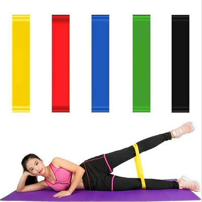 TRIMMO Resistance Mini Loop Exercise Bands for Men and Women,Set of 5 Stretch Band Resistance Tube(Multicolor)