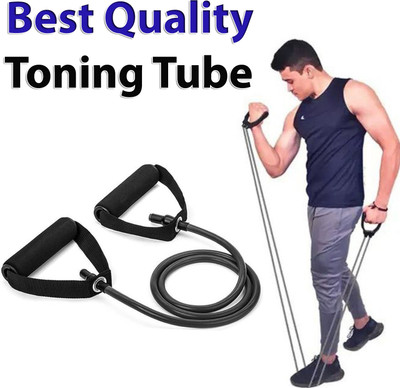 BQH Tube Resistance Band Use for Gym Resistance Tube(Multicolor)