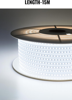 ZESTRUM 1200 LEDs 15 m White Steady Strip Rice Lights(Pack of 1)