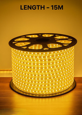 ZESTRUM 1200 LEDs 15 m Yellow Steady Strip Rice Lights(Pack of 1)