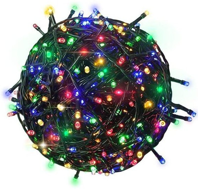 SV GLOBAL 66 LEDs 20 m Multicolor Steady Ball Rice Lights(Pack of 5)