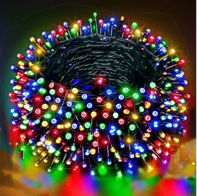 Herikon 42 LEDs 15 m Multicolor Color Changing Ball Rice Lights(Pack of 1)