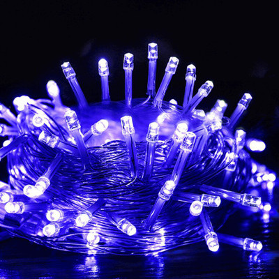 Meneon 36 LEDs 8 m Blue Steady String Rice Lights(Pack of 1)
