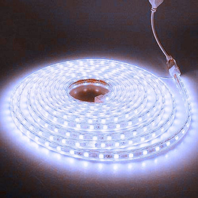 BellGrey 1200 LEDs 5 m White Steady Strip Rice Lights(Pack of 1)