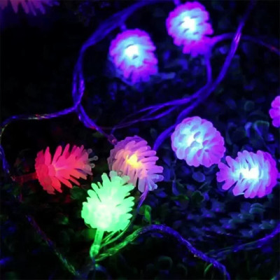 NISCO 20 LEDs 5 m Multicolor Steady String Rice Lights(Pack of 1)
