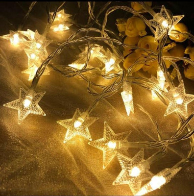 Ravso 14 LEDs 4 m Yellow Steady String Rice Lights(Pack of 1)
