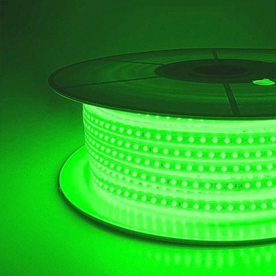 spark world 1200 LEDs 5 m Green Steady Strip Rice Lights(Pack of 1)