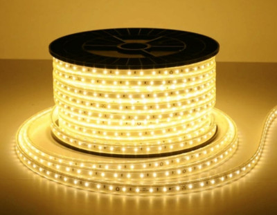 BellGrey 1200 LEDs 15 m Yellow Steady Strip Rice Lights(Pack of 1)