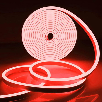 Eurotex 300 LEDs 5 m Red Steady Strip Rice Lights(Pack of 1)
