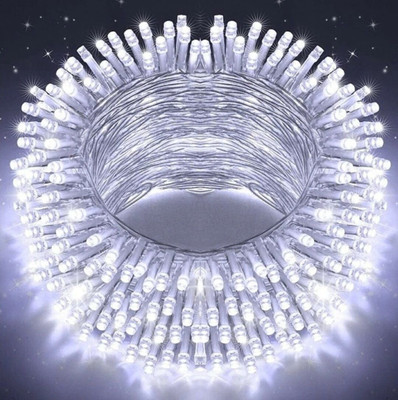 AP Source 40 LEDs 12 m White Steady Bulb Rice Lights(Pack of 1)