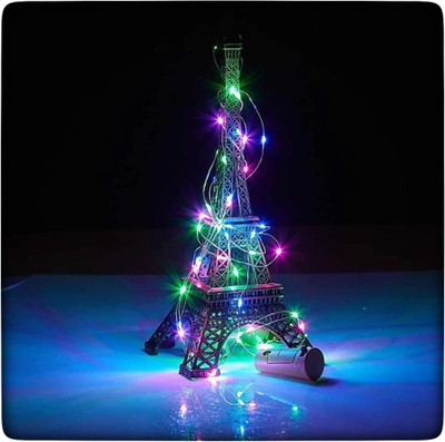 Local Charm 20 LEDs 1.98 m Multicolor Steady String Rice Lights(Pack of 1)