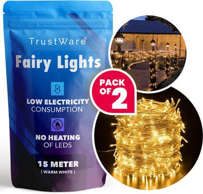 15 m Yellow Rice Lights(Pack of 2)