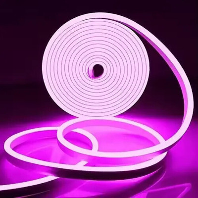 REPISH 600 LEDs 5 m Purple Steady Strip Rice Lights(Pack of 1)