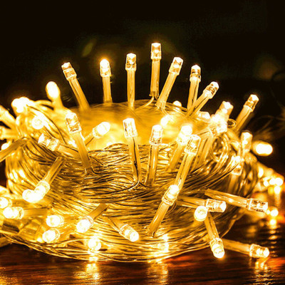 NISCO 20 LEDs 4.7 m Gold Steady String Rice Lights(Pack of 1)