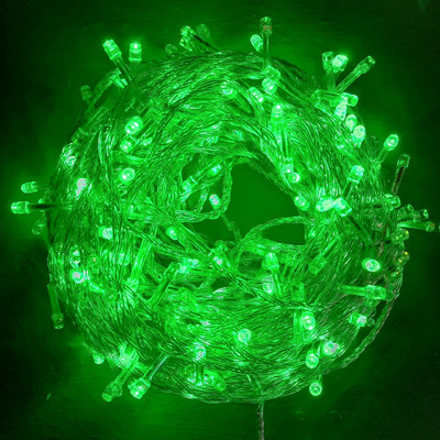 inooBeam 30 LEDs 7.05 m Green Steady Strip Rice Lights(Pack of 1)