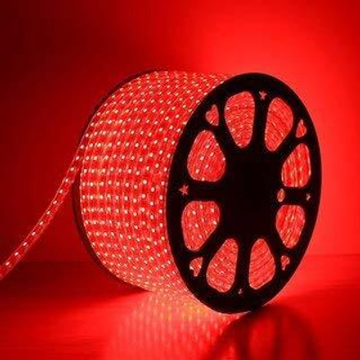 SAVALIYA TECHNOLOGY 288 LEDs 4 m Red Steady Strip Rice Lights(Pack of 1)