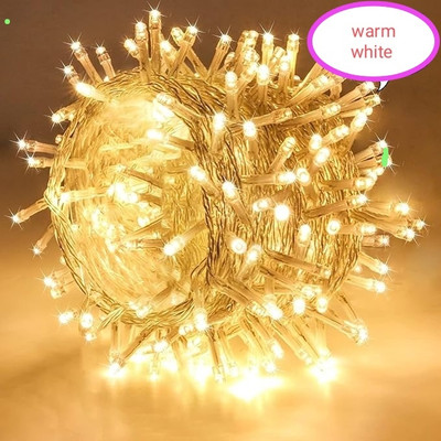 Perikam 40 LEDs 11 m Yellow, White Steady Bell Rice Lights(Pack of 2)
