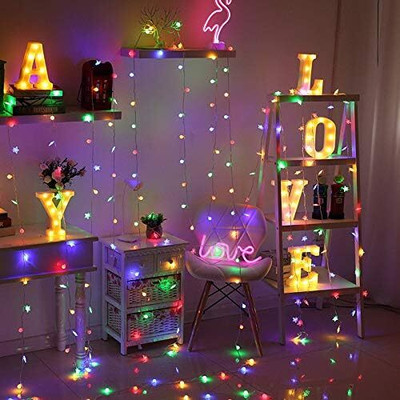 Meneon 20 LEDs 4 m Multicolor Flickering Butterfly Rice Lights(Pack of 1)