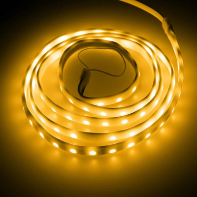 BMP 1200 LEDs 10 m Yellow Steady Strip Rice Lights(Pack of 1)