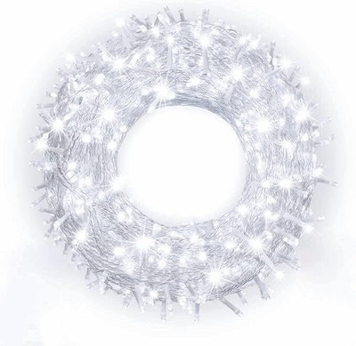 Jee Dee 60 LEDs 20 m White Steady Bell Rice Lights(Pack of 1)