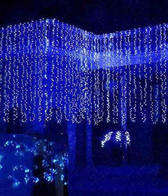 Ocean garniture 43 LEDs 15 m Blue Steady String Rice Lights(Pack of 1)