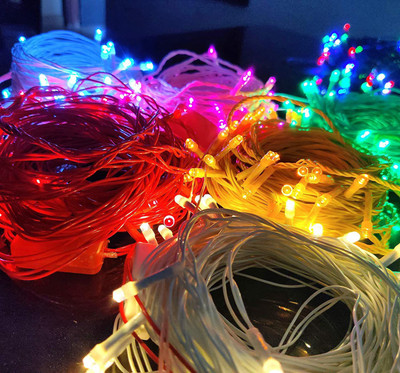 s k traders 28 LEDs 15 m Multicolor Steady String Rice Lights(Pack of 1)