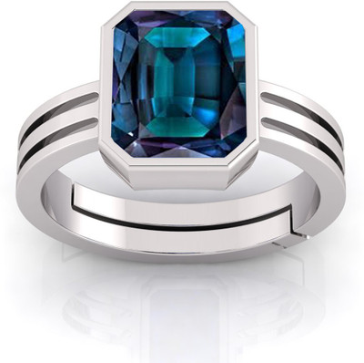 GenZcomplex Brass Silver Plated Ring