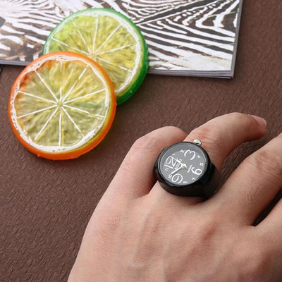 Dreamish Imitation Stylish Unisex Silver-Plated Adjustable Watch Finger Ring Metal, Alloy Silver Plated Ring
