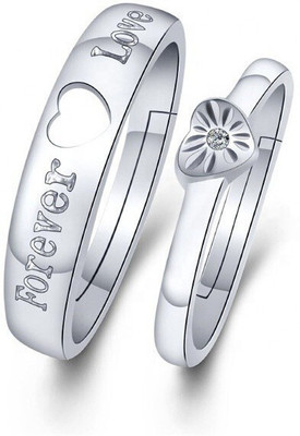 EndlessFashion Brass, Stainless Steel, Copper, Metal Cubic Zirconia, Diamond, Zircon Rhodium, Silver, Titanium, Gold, Platinum Plated Ring