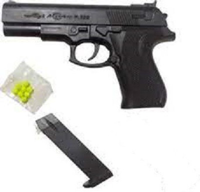 tryzens Air Pistol Toy Gun With Bullets For Gift To Kids Safe Shooting Guns & Darts(Black)