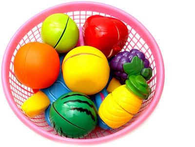 Nafhotoz Vegetable & Fruit Basket Set For Kids With Knife And Chopping Board