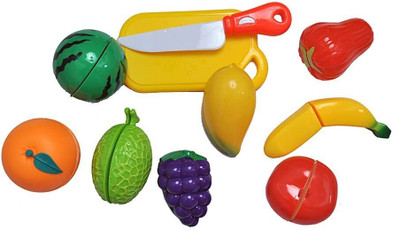 BHVMEY Pretend Cooking and Food Cutting Set for Early Learning