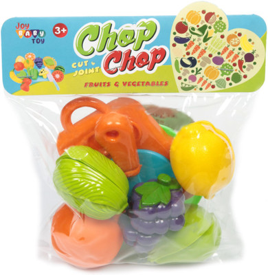 BHVMEY Portable Fruit & Vegetable Cutting Play Kit for Toddlers