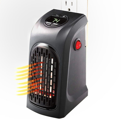 GREATZON Handy Electric Heater 400 Watts Plug-In Heater Mini Heater For BedRoom, Office Car Heater Unit
