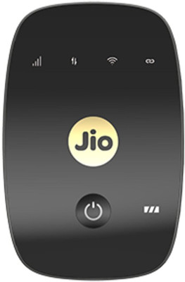 JioFi M2S Black | 4G Router 150 Mbps Data Card with Call Support(Black)