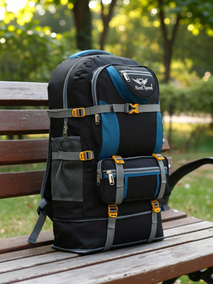 NEXTSPEED Tracking bag New Trekking bag Rucksack bag Rucksack - 90 L Rucksack - 90 L(Black, Multicolor)