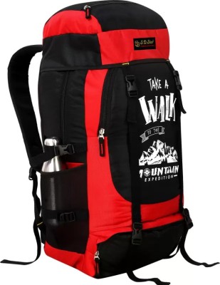 SD Star Hiking/Trekking/Camping Bag/Backpack for Adventure Camping Rucksack Rucksack  - 70 L(Red, Black)