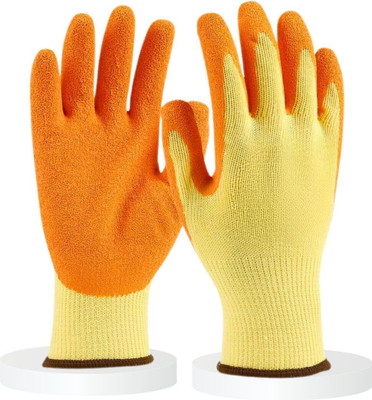 7SHIELD 2PAIR Reusable Safety Nylon Hand Gloves for Garden,Industrial,Farming work Men Nylon  Safety Gloves(Pack of 4)