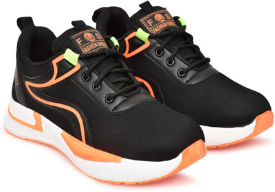 AMBRICK Steel Toe Mesh Safety Shoe(Orange, S1P, Size 7)
