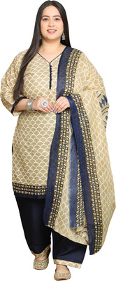 Wonder Weave Printed Kurta, Patiala & Dupatta Set