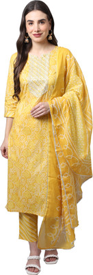 Rajnandini Embroidered Kurta, Trouser/Pant & Dupatta Set