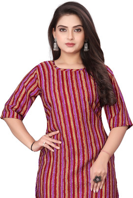 Rd fashion Women Solid A-line Kurta(Multicolor)
